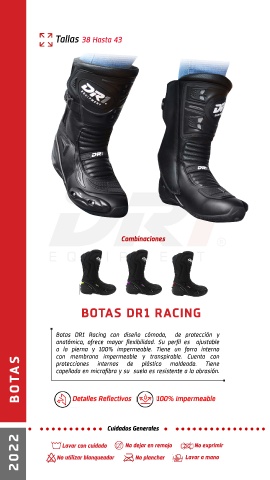 botas dr1 racing